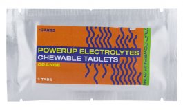 Таблетки Powerup Electrolytes Chewable Tablets 3 табл Апельсин