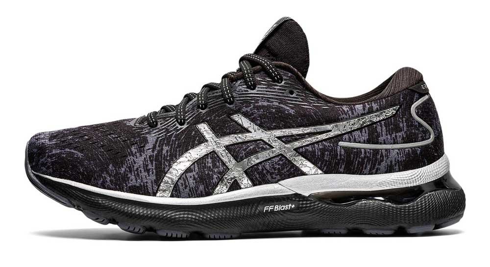 Asics gel nimbus 21 black grey best sale