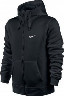 Кофта Nike Club Full Zip Hoody-Swoosh 611456 010