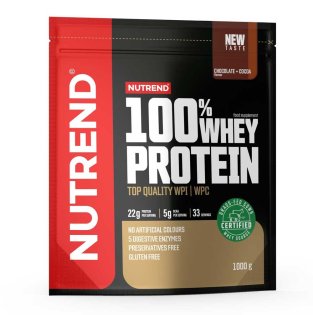 Напиток Nutrend 100% Whey Protein Шоколад-какао 1000 g N-WP1000-CHC