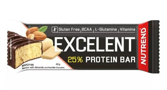 Батончик Nutrend Excelent Protein Bar 40 g Марципан с миндалем N-EPB40-MZ-ALM