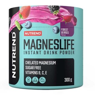 Напиток Nutrend MagnesLife Instant Drink Лесная ягода 300 g N-MLIDR300-FB