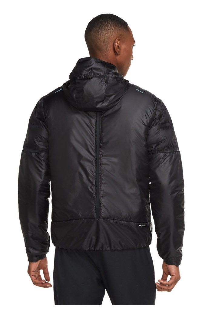 nike padded running jacket