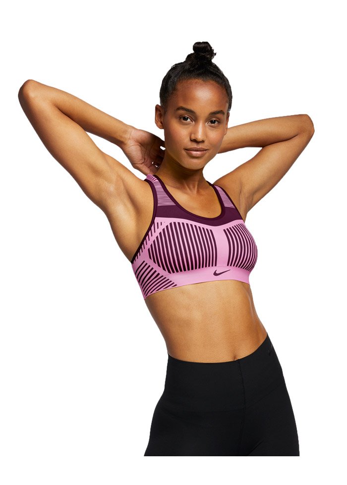 Nike Women's Sports Bras 100% Nylon Flyknit High Support AJ4047