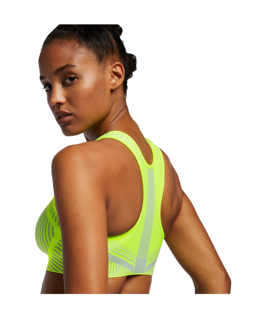 Nike FE/NOM Flyknit Women's High-Support Non-Padded Sports Bra size XS